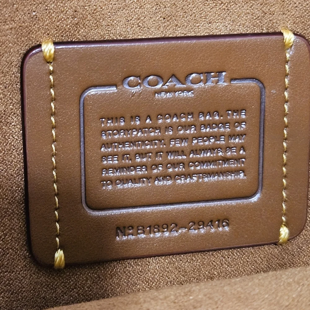 NWOT🌹Coach Madison Collection Tea Rose Bag - Picture 9 of 16